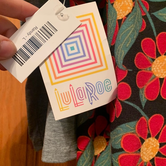 LulaRoe Large Daisy Randy - Picture 3 of 4